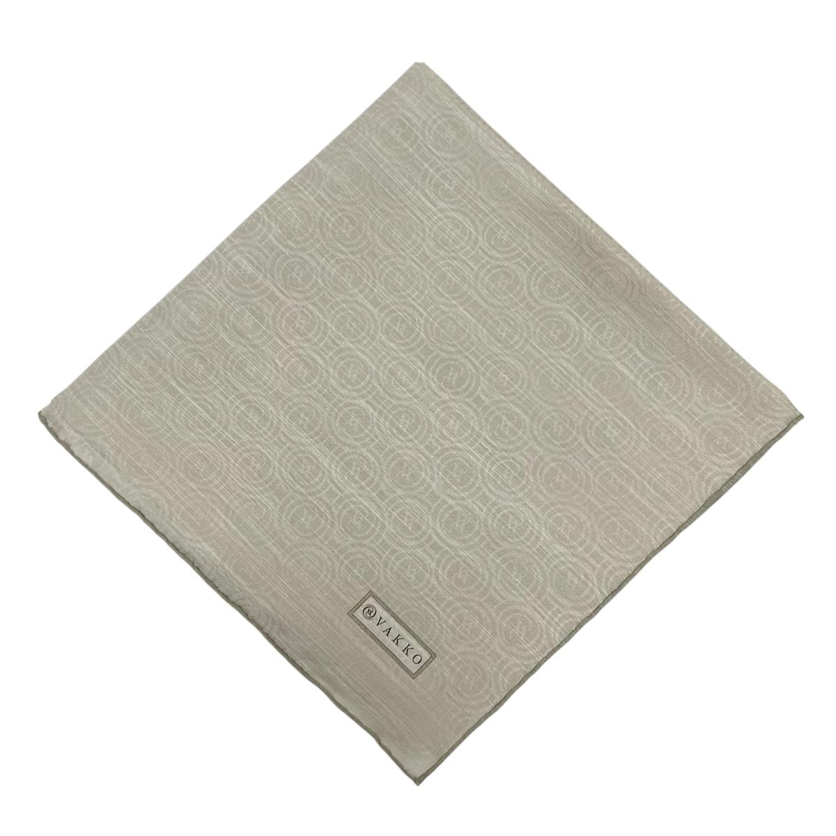 Vakko Pamuk İpek Eşarp - Helezon Monogram - Taş