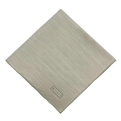Vakko Pamuk İpek Eşarp - Helezon Monogram - Taş