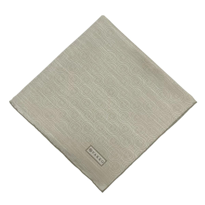 Vakko Pamuk İpek Eşarp - Helezon Monogram - Taş