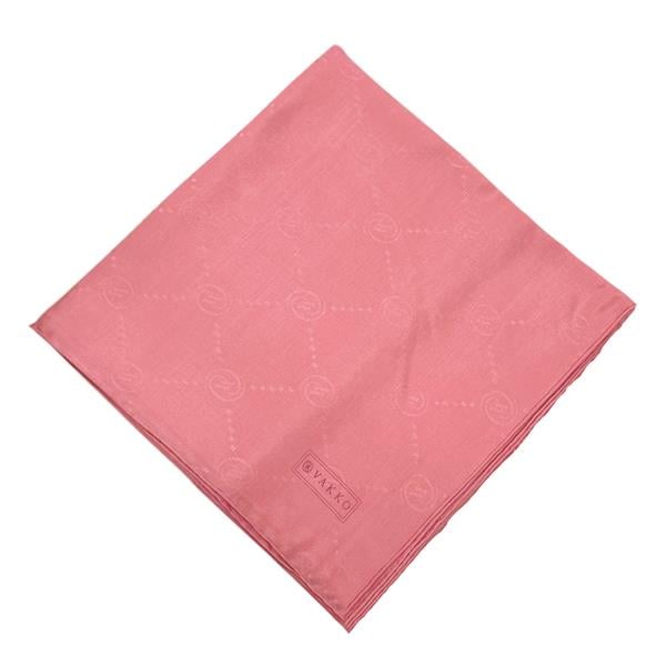 Vakko Pamuk İpek Eşarp - Monogram - Pembe