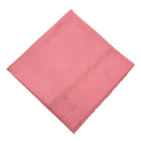 Vakko Pamuk İpek Eşarp - Monogram - Pembe