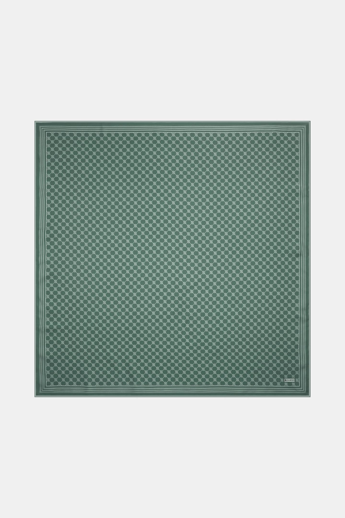 Vakko Twill İpek Eşarp - Özel Seri - Çağla