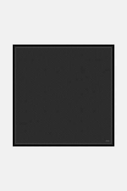 Vakko Twill İpek Eşarp - Helezon Monogram - Füme