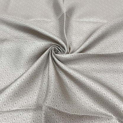 Vakko Twill İpek Eşarp - Helezon Monogram - Taş