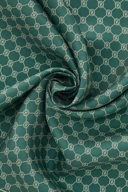 Vakko Twill İpek Şal - Özel Seri - Çağla