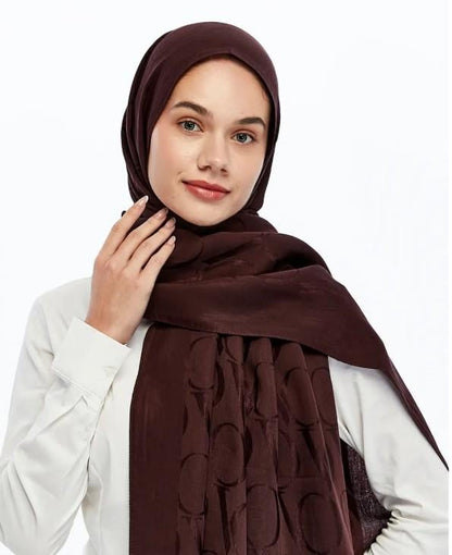 Valentino Orlandi Alia Şal - VO Motif Desen - Bordo