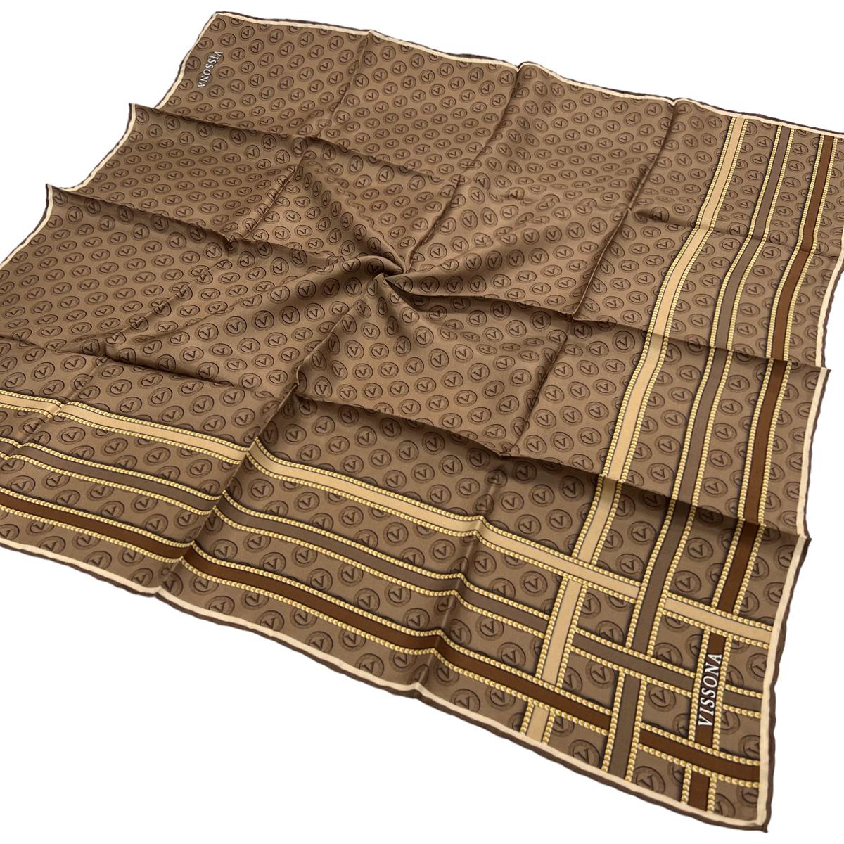 Vissona Twill İpek Eşarp - 16505 - 0007-0004