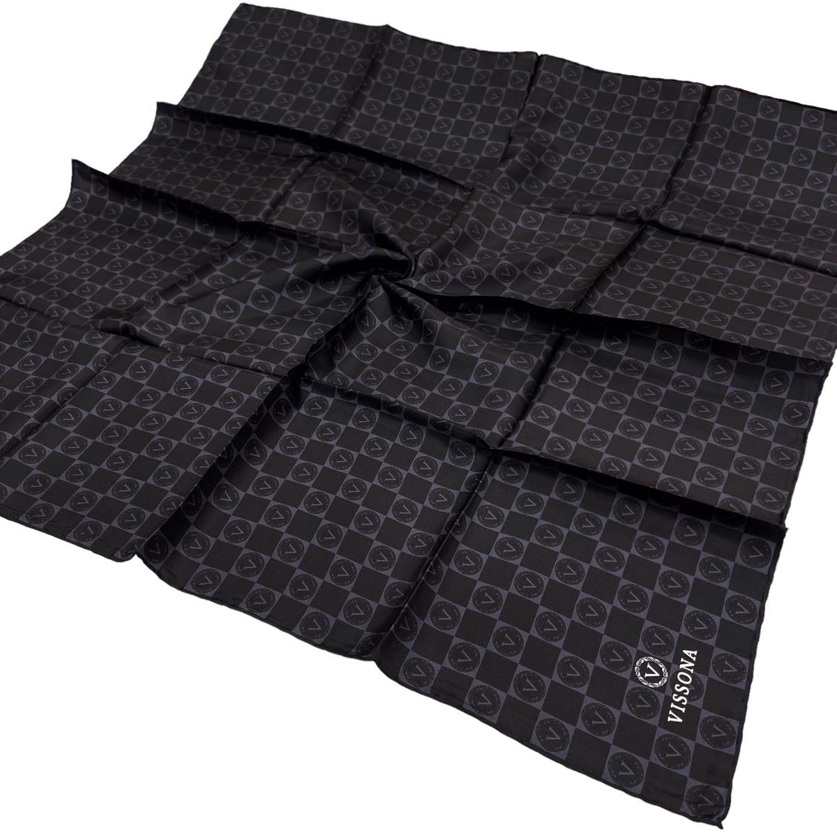 Vissona Twill İpek Eşarp - 51495 - 0001