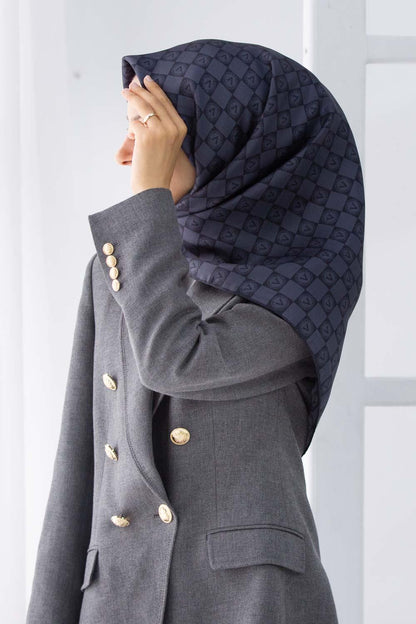 Vissona Twill İpek Eşarp - 51495 - 0029