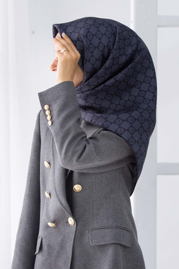 Vissona Twill İpek Eşarp - 51495 - 0029