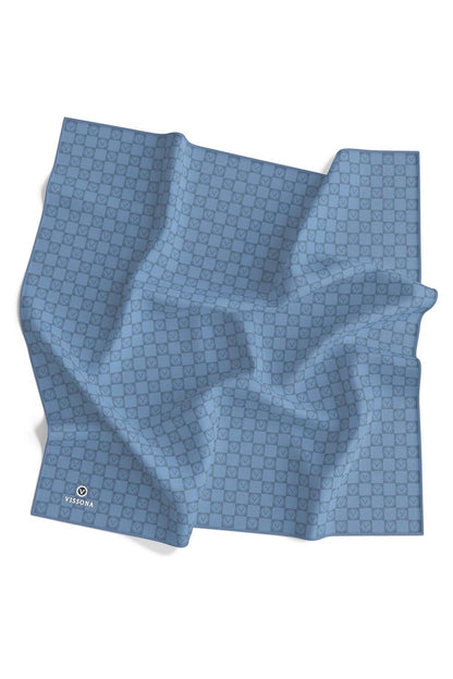 Vissona Twill İpek Eşarp - 51495 - 0031 İndigo