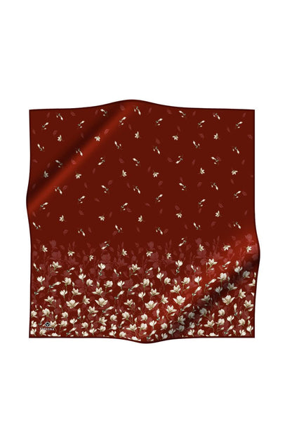 Vissona Twill İpek Eşarp - 51776 - 0018