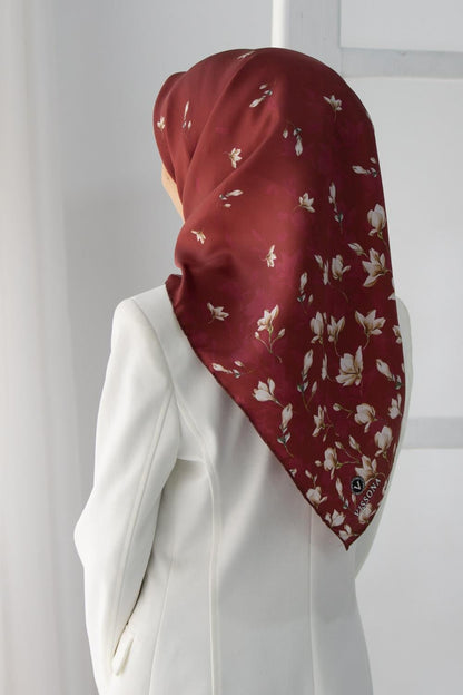 Vissona Twill İpek Eşarp - 51776 - 0018