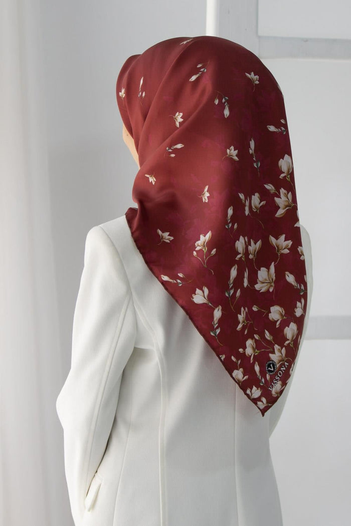 Vissona Twill İpek Eşarp - 51776 - 0018
