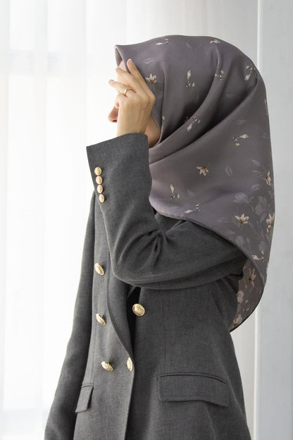 Vissona Twill İpek Eşarp - 51776 - 0028