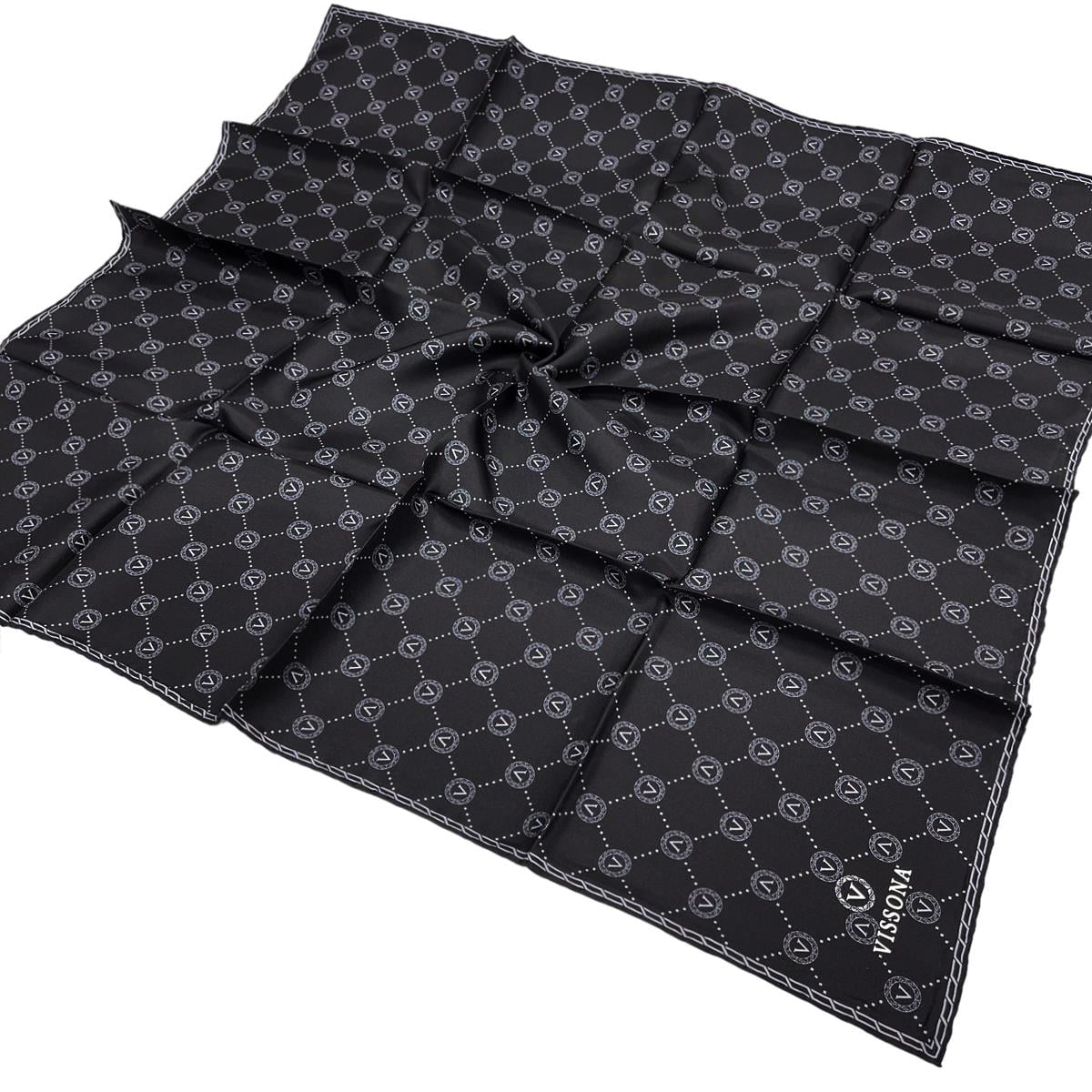 Vissona Twill İpek Eşarp - 52033 - 0001-0028
