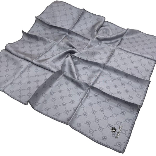 Vissona Twill İpek Eşarp - 52033 - 0029 Füme
